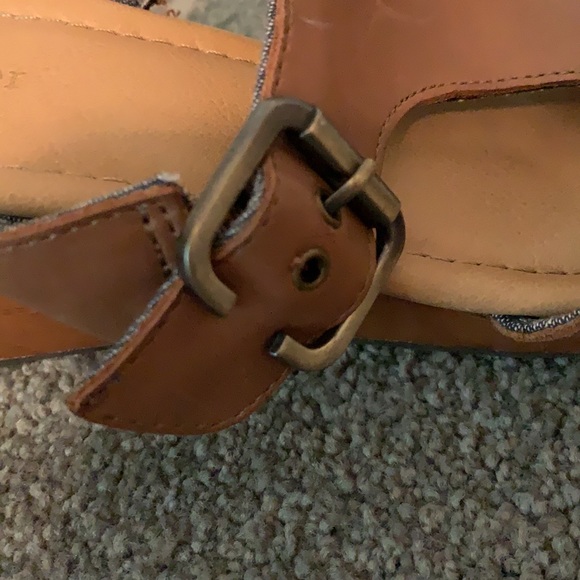 Naturalizer Tan Wedge Sandal size 9 - Picture 8 of 14